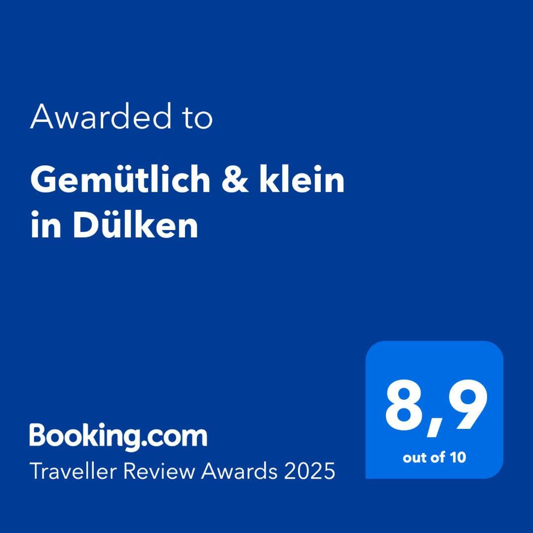 Gemuetlich & Klein In Duelken Apartment Viersen Bagian luar foto